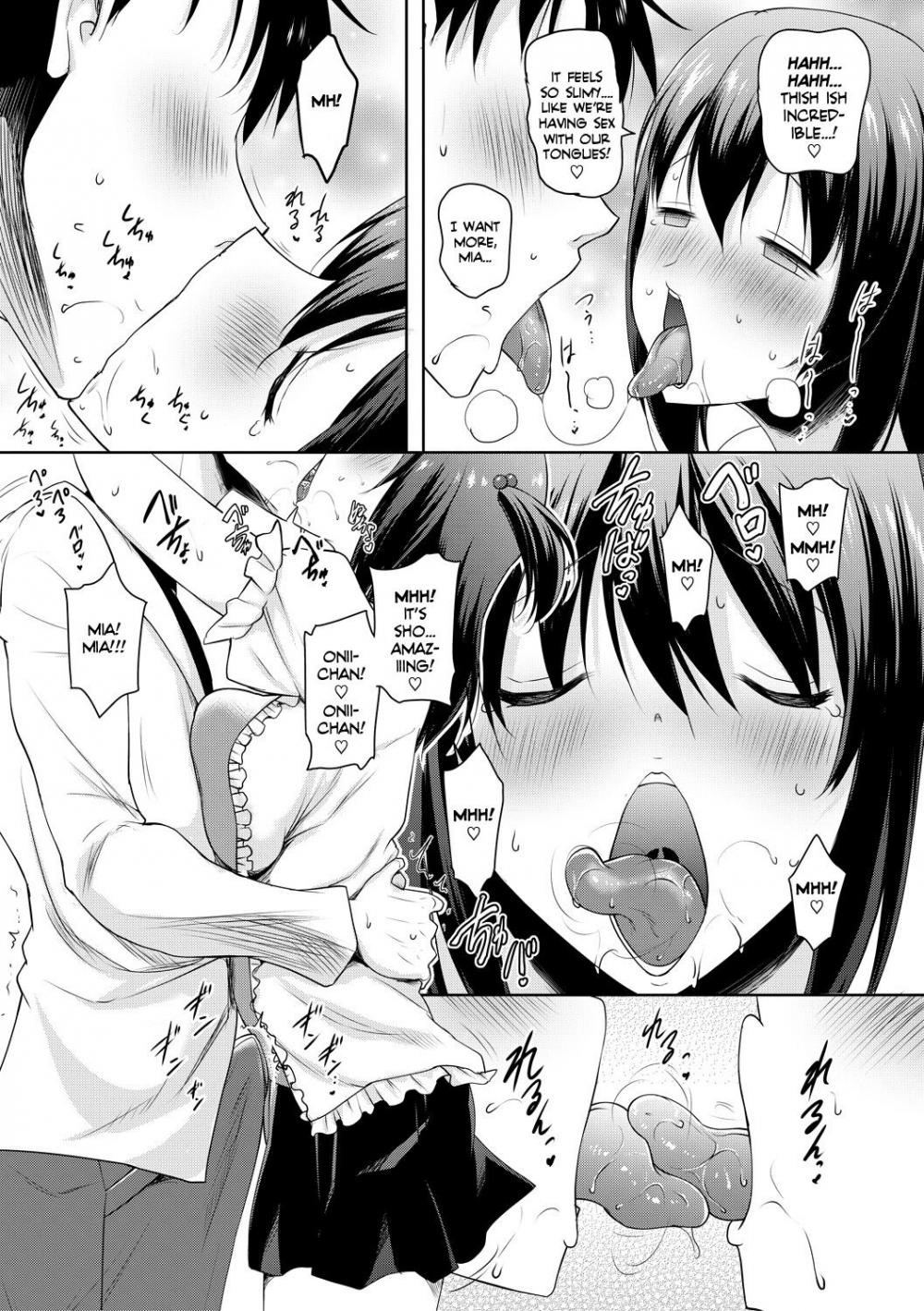 Hentai Manga Comic-I Can't Live Without My Little Sister's Tongue-Chapter 1-13